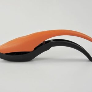 brise coeur orange/noir