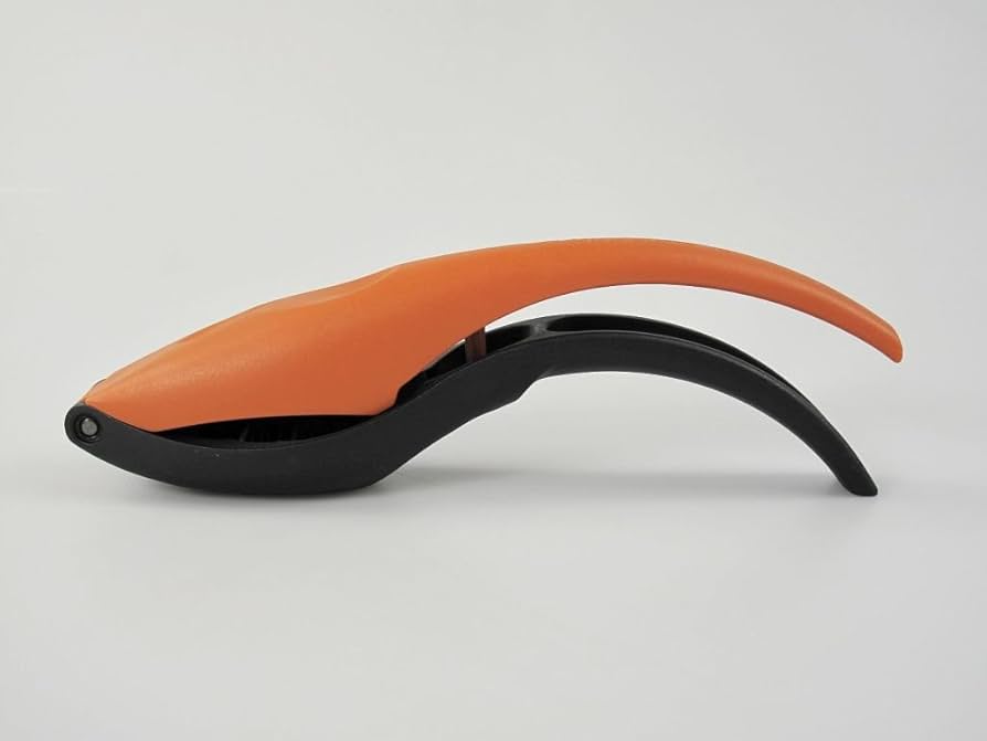 brise coeur orange/noir