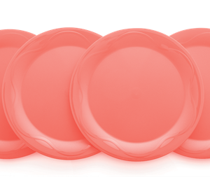 set de 4 assiettes grand air