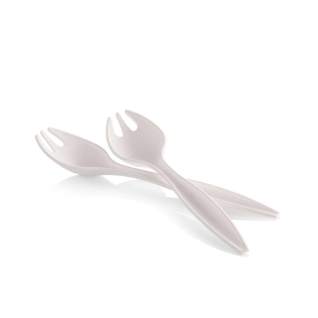 Couvert de service allegra blanc